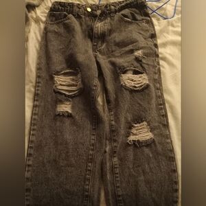 Shein ripped jeans